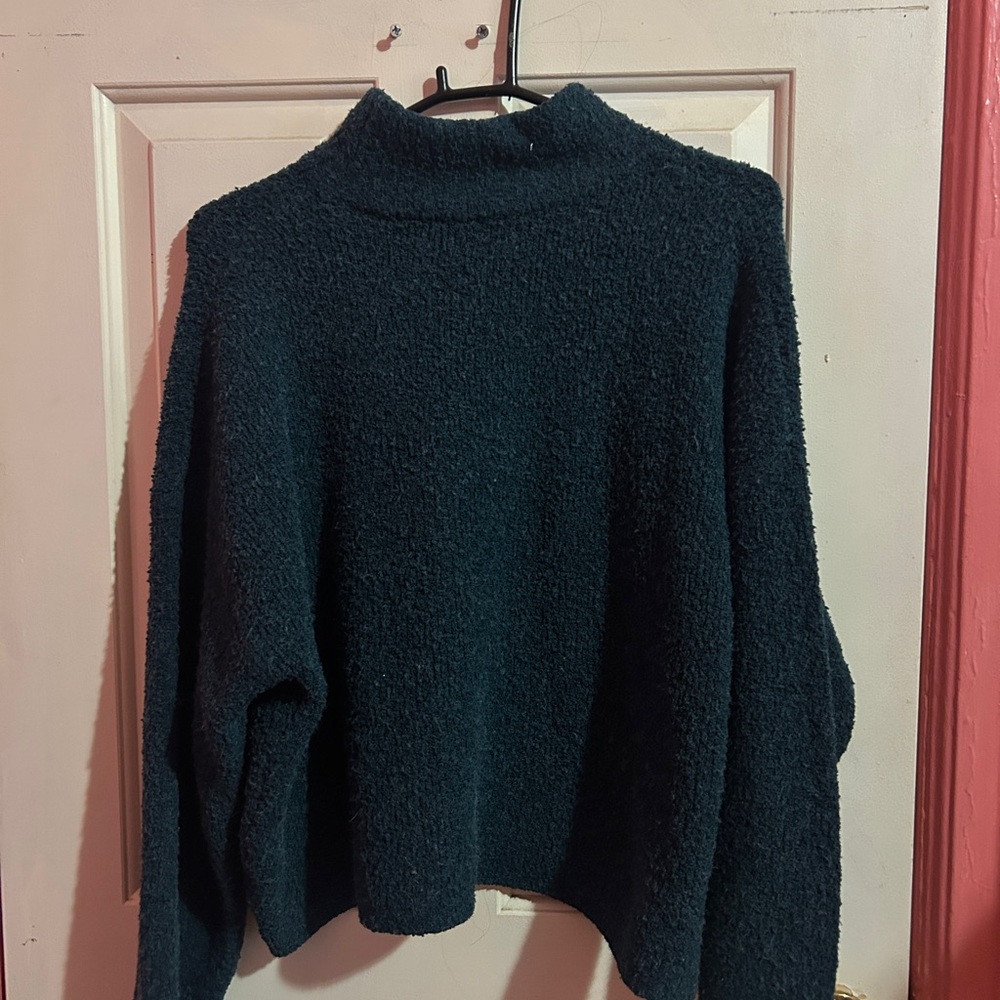 Cozy Black Turtleneck Sweater